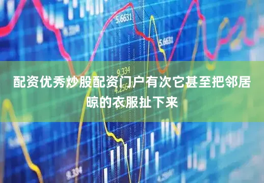配资优秀炒股配资门户有次它甚至把邻居晾的衣服扯下来